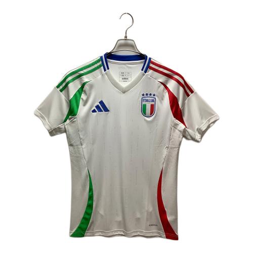adidas (アディダス) イタリア代表レプリカユニフォーム レプリカTシャツ IN0656 メンズ SIZE M ホワイト×マルチカラー