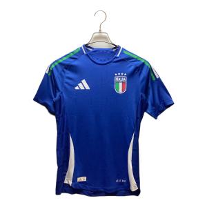 adidas (アディダス) イタリア代表 2024 ホーム オーセンティックユニフォーム レプリカTシャツ IN0658 メンズ SIZE M ネイビー