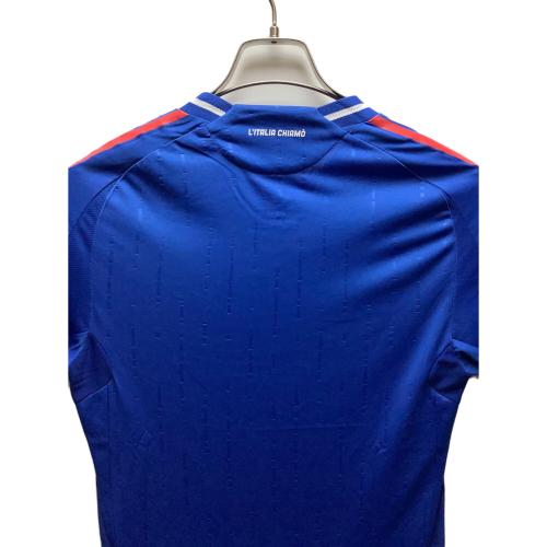 adidas (アディダス) イタリア代表 2024 ホーム オーセンティックユニフォーム レプリカTシャツ IN0658 メンズ SIZE M ネイビー