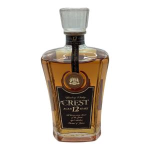 サントリー ウィスキー 700ml クレスト 12年 未開封