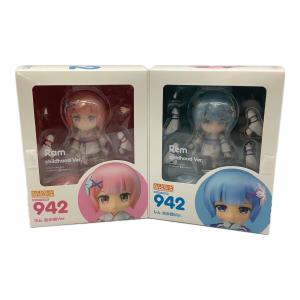 GOODSMILE COMPANY (グッドスマイルカンパニー) フィギュア 開封品 Re;ゼロから始める異世界生活 ラム＆レム幼少期Ver ねんどろいど