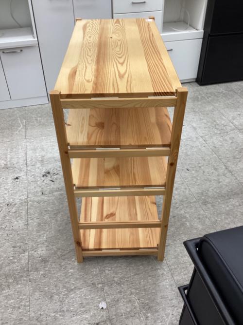 無印良品 (ムジルシリョウヒン) ユニットシェルフ ナチュラル 86cm パイン材