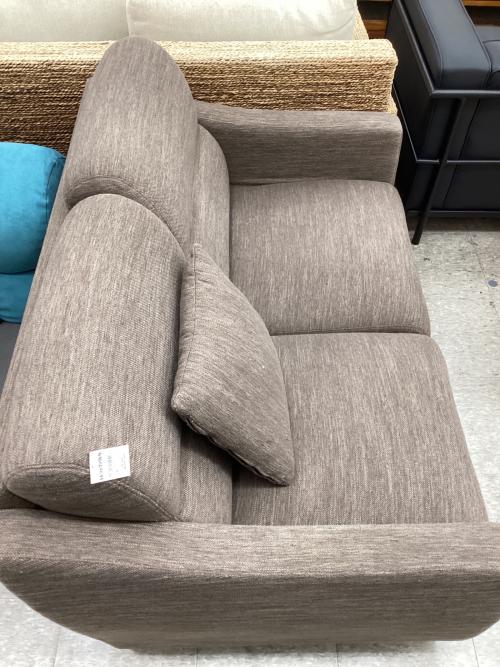 2人掛けソファー ブラウン