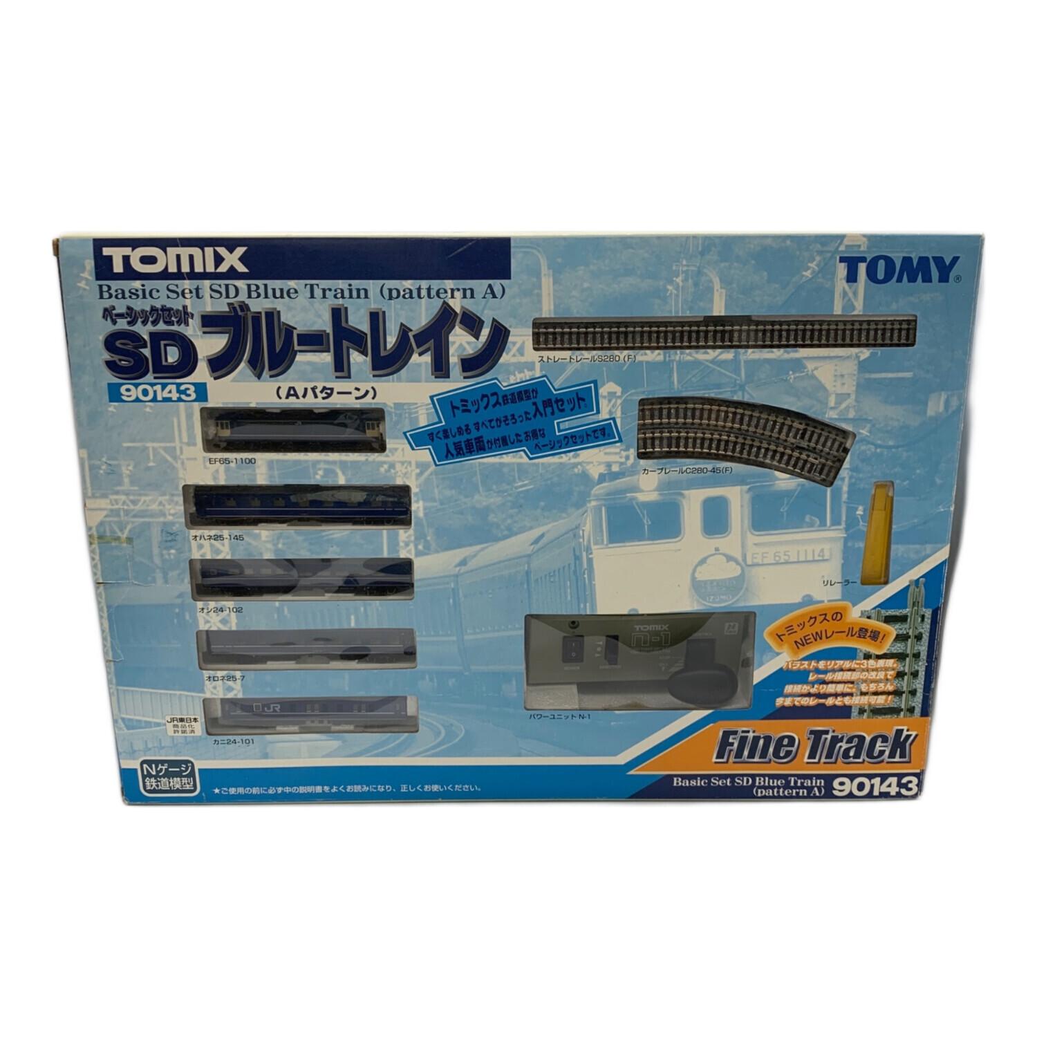 TOMIX Nゲージ ベーシックセットSD ブルートレイン 90143 TOMIX ベーシックセットSD ブルートレイン 90143 Aパターン◇N