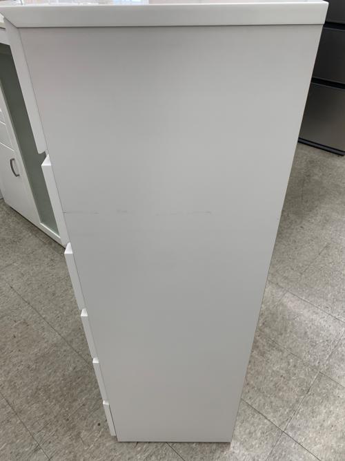 ニトリ 6段チェスト ホワイト クエス