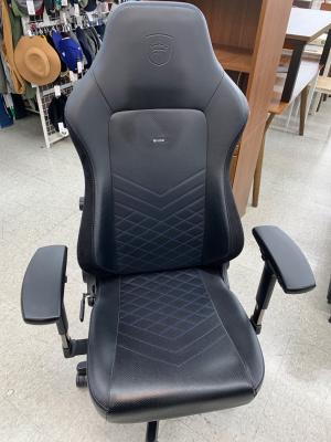 noblechairs (ノーブルチェアーズ) ゲーミングチェア ブラック×ブルー PUレザー HRO