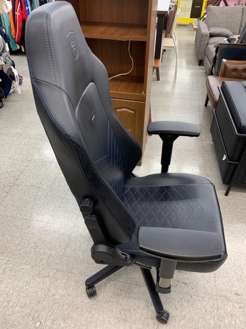 noblechairs (ノーブルチェアーズ) ゲーミングチェア ブラック×ブルー PUレザー HRO
