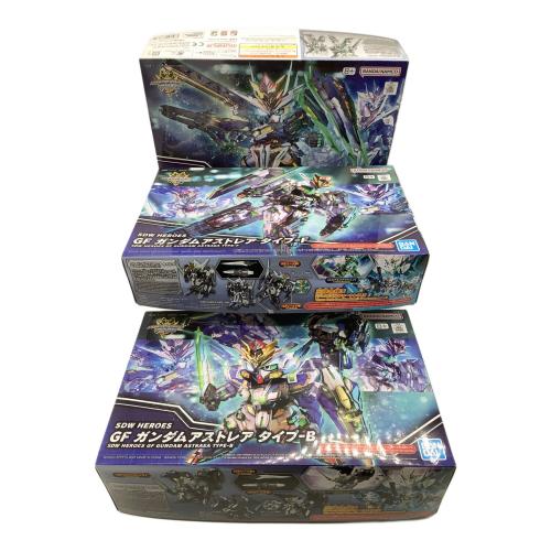BANDAI (バンダイ) ガンプラ 3体セット SDW HEROES キャプテンクアンタGF＆GFガンダムアストレイタイプ-B＆タイプ-F