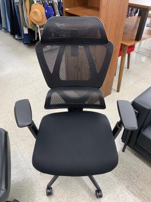 ニトリ オフィスチェア ブラック 1人掛け OC707