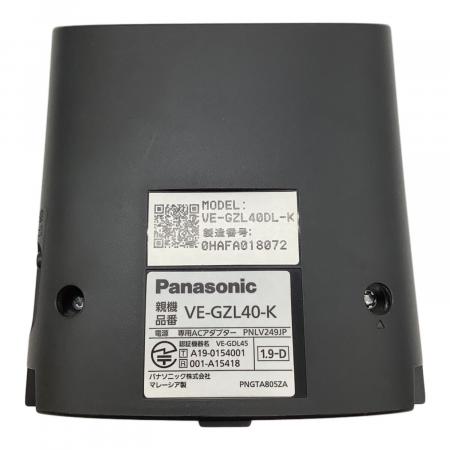 Panasonic (パナソニック) コードレス電話機 VE-GZL40-K 2019 
