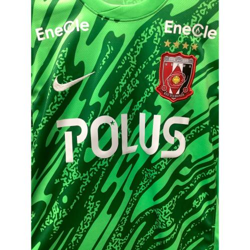 浦和レッズ (ウラワレッズ) サッカーユニフォーム メンズ SIZE L グリーン レプリカGKユニフォーム2025