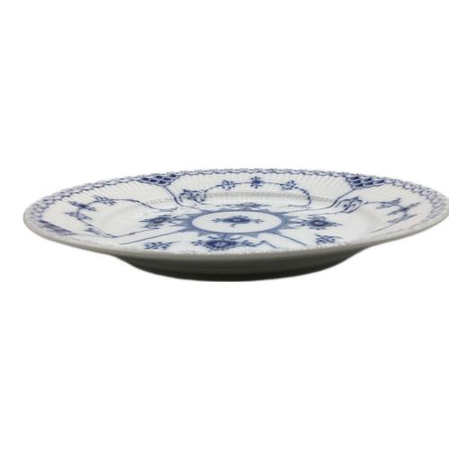 ROYAL COPENHAGEN (ロイヤル・コペンハーゲン) 19cmプレート ブルーフルーテッド・ハーフレース