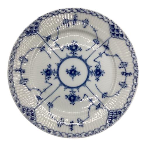 ROYAL COPENHAGEN (ロイヤル・コペンハーゲン) 19cmプレート ブルーフルーテッド・ハーフレース