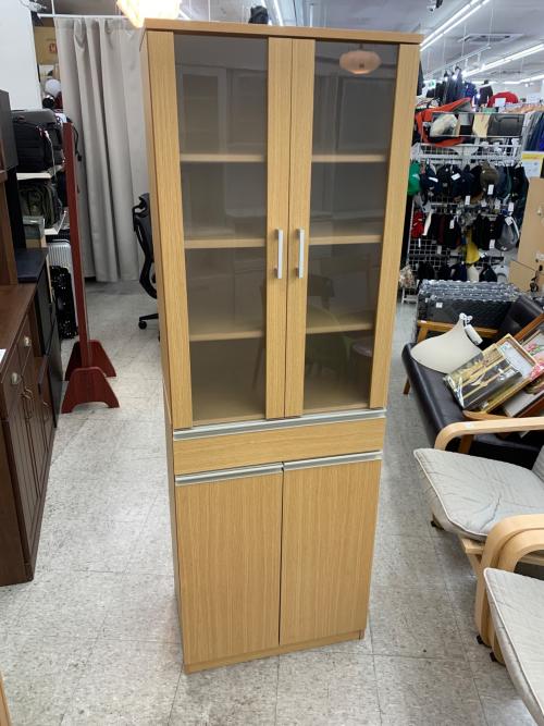 ニトリ 食器棚 ナチュラル フォルム