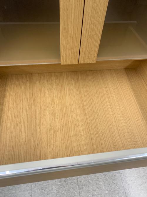 ニトリ 食器棚 ナチュラル フォルム