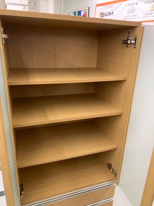 ニトリ 食器棚 ナチュラル フォルム