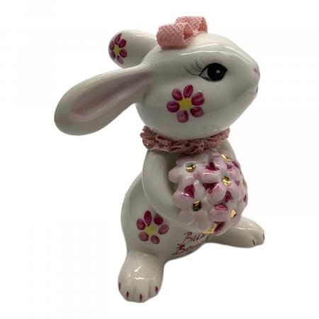 美品　アイリッシュドレステン　2011　うさぎ　置物　希少 美品】アイリッシュドレスデン BUNNY BOUQUET 2011 うさぎ - メルカリ