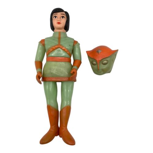 ブルマアク (ブルマァク) トリプルファイター オレンジファイター　ソフビフィギュア 面取れ