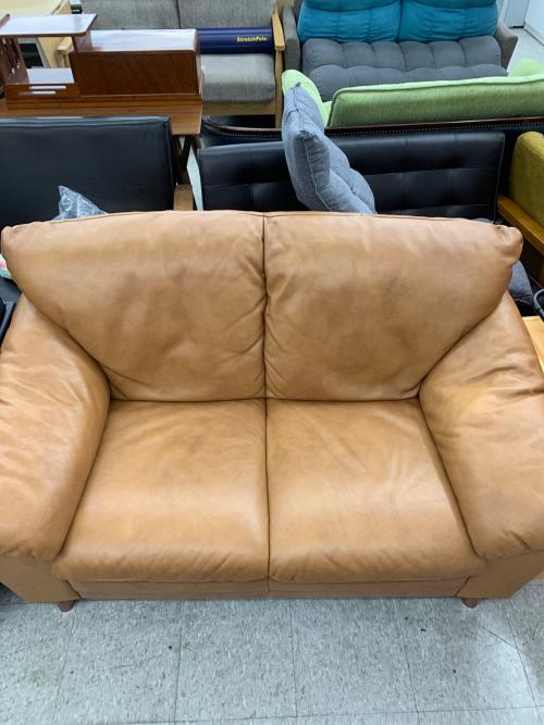 かねたや 2人掛けソファー ブラウン