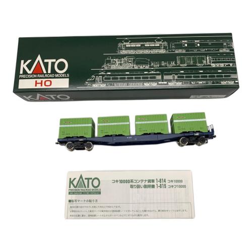 KATO (カトー) HOゲージ コキ10000 1-814