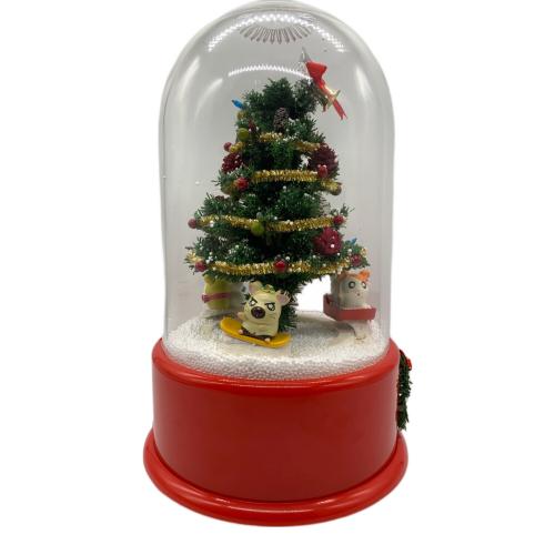 ハム太郎 スノードーム クリスマスツリー