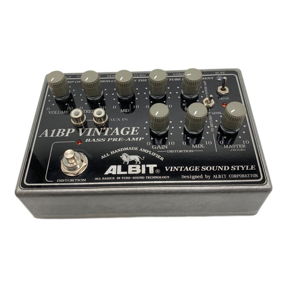 ALBIT (アルビット) A1BP VINTAGE ベースアンプ｜トレファクONLINE