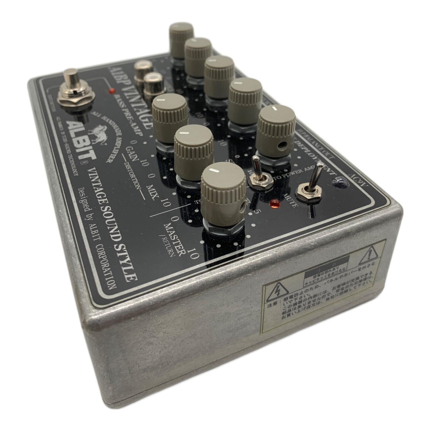 ALBIT (アルビット) A1BP VINTAGE ベースアンプ｜トレファクONLINE
