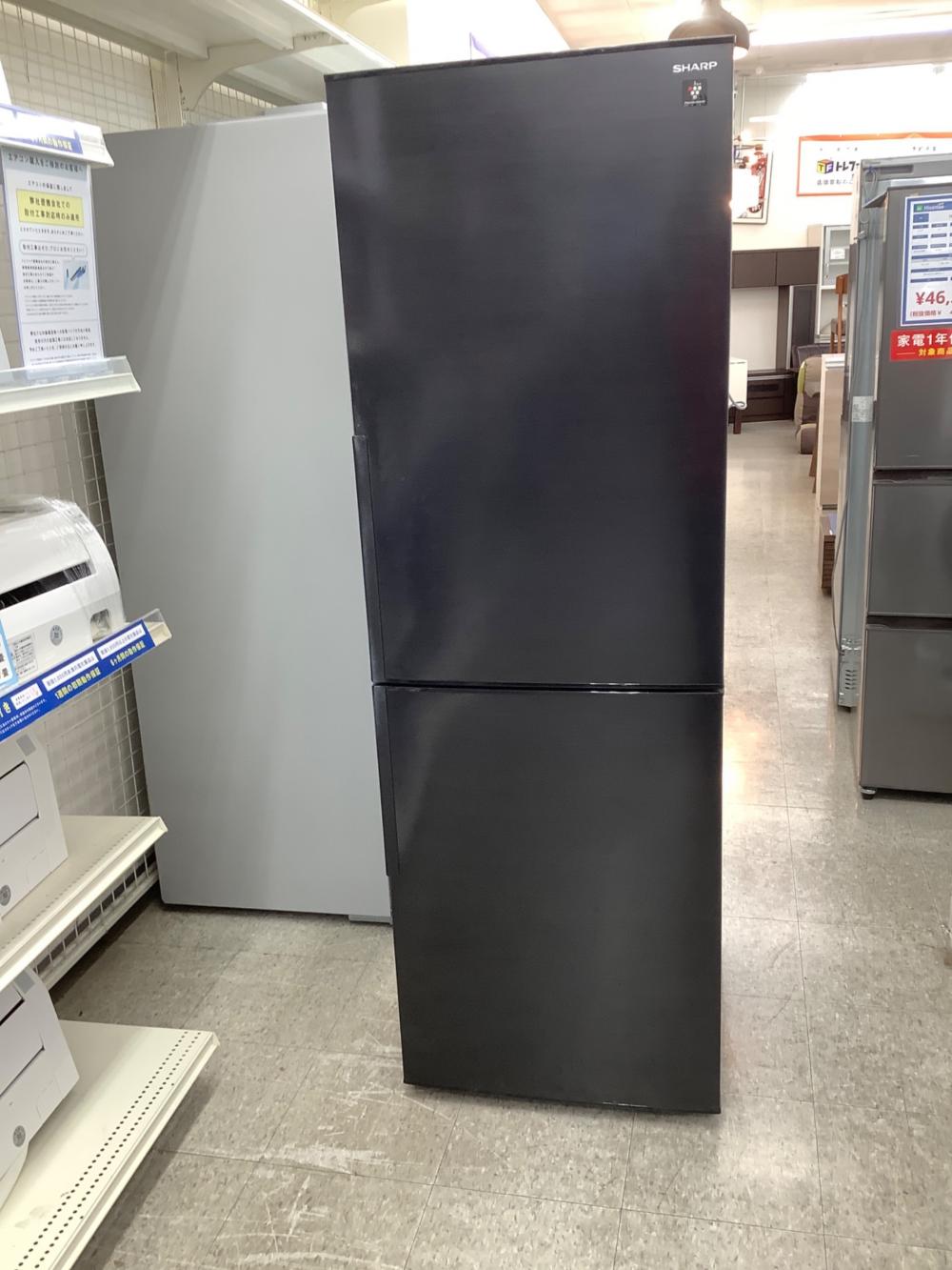 SHARP (シャープ) 2ドア冷蔵庫 SJ-AK31F-B 2020年製 148 310L