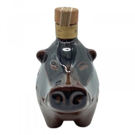 サントリー ウィスキー ローヤル 干支ボトル　亥年　イノシシ　2007年　陶器 サントリー ローヤル ウィスキー 600ml 未開封 陶器干支ボトル 亥