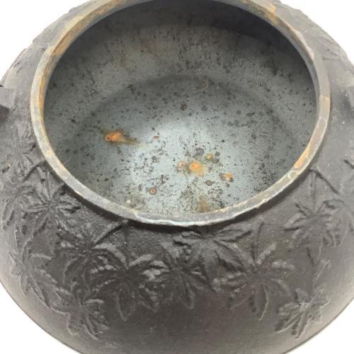 南部鉄器 (ナンブテッキ) 鉄瓶 内部サビ有