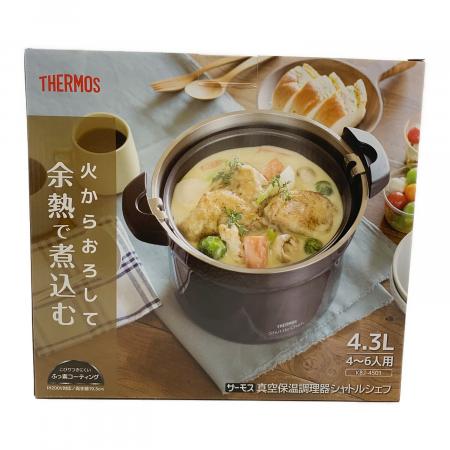 THERMOS (サーモス) 真空保温調理器 シャトルシェフ KBJ-4501