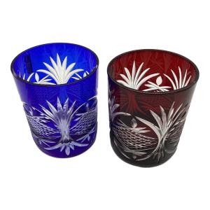 色被硝子 松風切子