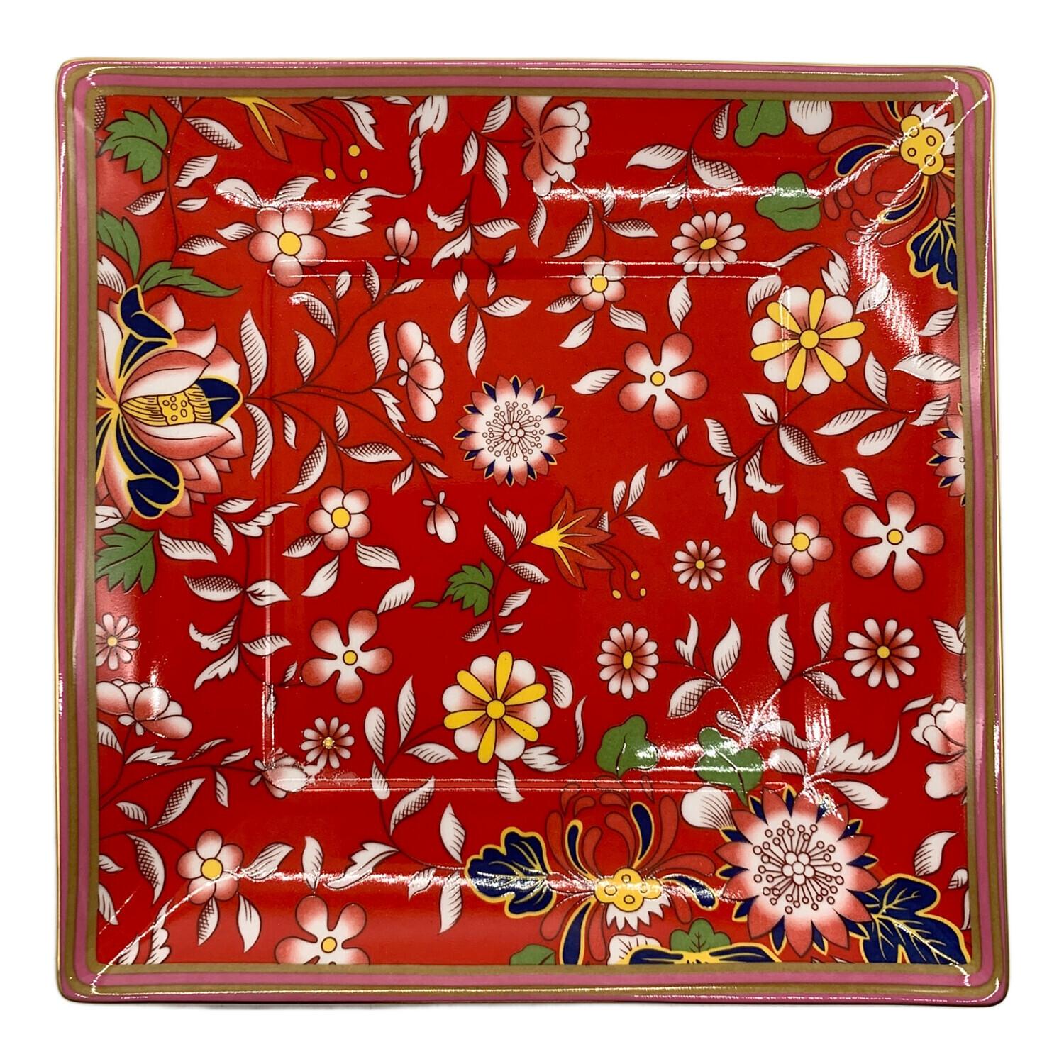 ☆希少 レア 鮮やか！ウェッジウッド ワンダーラスト スクエアプレート 未使用 ☆希少 レア 鮮やか！ウェッジウッド ワンダーラスト スクエアプレート