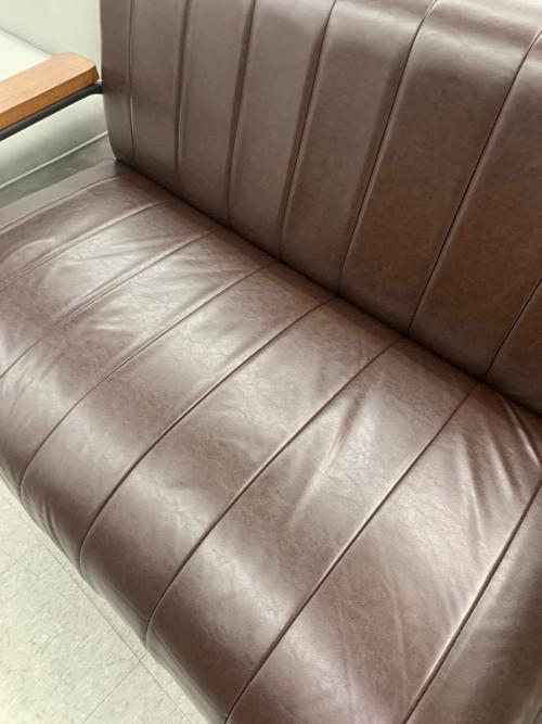 ニトリ 2人掛けソファー ブラウン