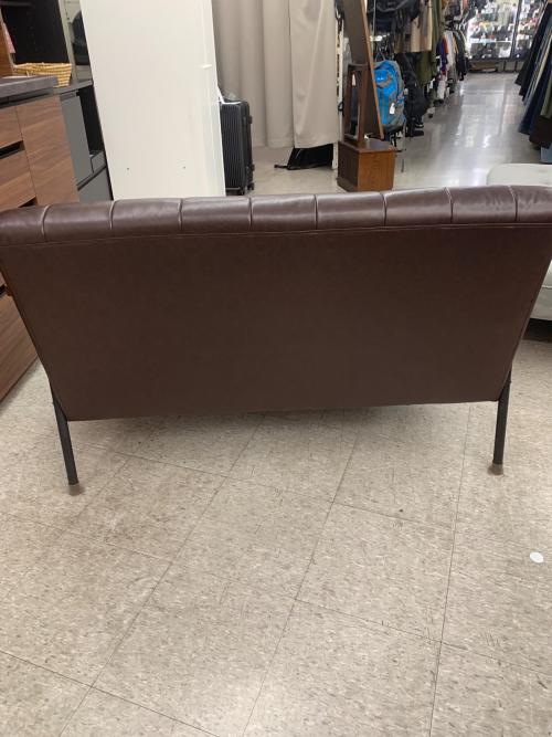 ニトリ 2人掛けソファー ブラウン