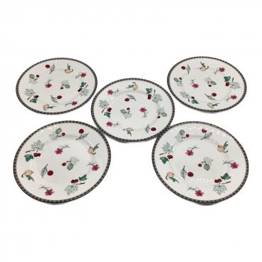 Wedgwood (ウェッジウッド) プレートセット 黒壷 英国製 27cm ジェード