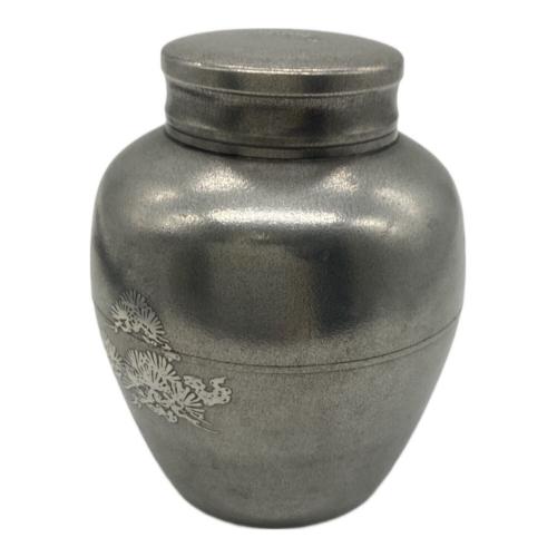 さつま岩切 茶壷 錫製