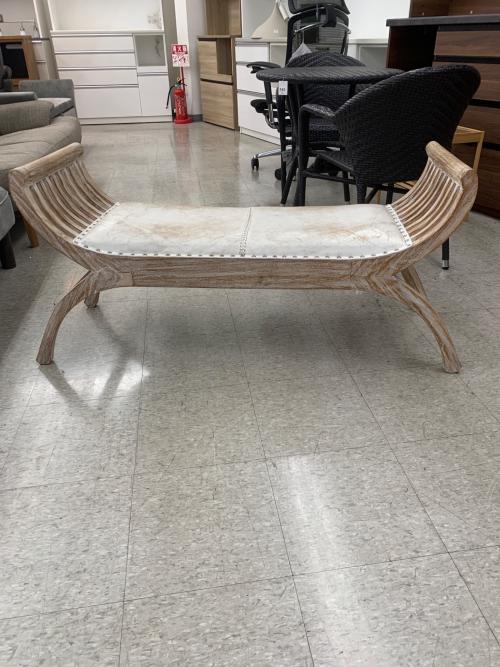 カルティニベンチ ホワイト×ナチュラル