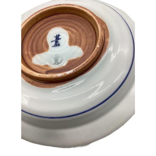 有田焼 (アリタヤキ) 染付手描ぶどう皿 賞美堂本店