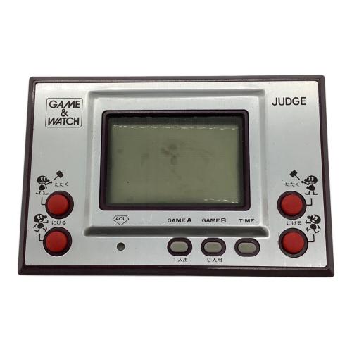 JUDGE ゲーム&ウォッチ IP-05 1980年 本体若干浮き有り
