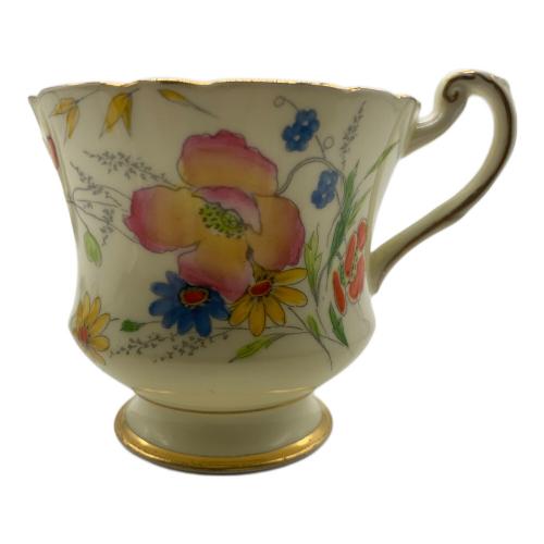 Paragon (パラゴン) カップ&ソーサー＆プレートセット アイボリー 花柄 イングランド製