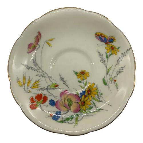 Paragon (パラゴン) カップ&ソーサー＆プレートセット アイボリー 花柄 イングランド製