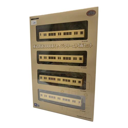 TTOMYTEC　東武鉄道3000系(セイジクリーム)4両セット