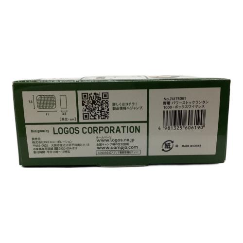 LOGOS YADEN パワーストックランタン1000ボックスワイヤレス PSEマーク(モバイルバッテリー)有