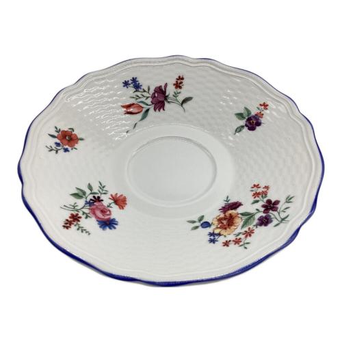 Wedgwood (ウェッジウッド) カップ&ソーサー ホワイト×ブルー TAFFETA FLOWERS