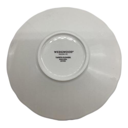 Wedgwood (ウェッジウッド) カップ&ソーサー ホワイト×ブルー TAFFETA FLOWERS