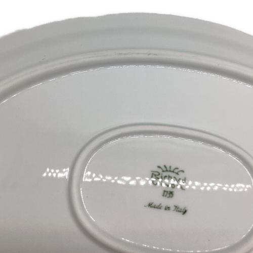 RICHARD GINORI (リチャードジノリ) オーバルプレート ボンジョルノ・ホワイト