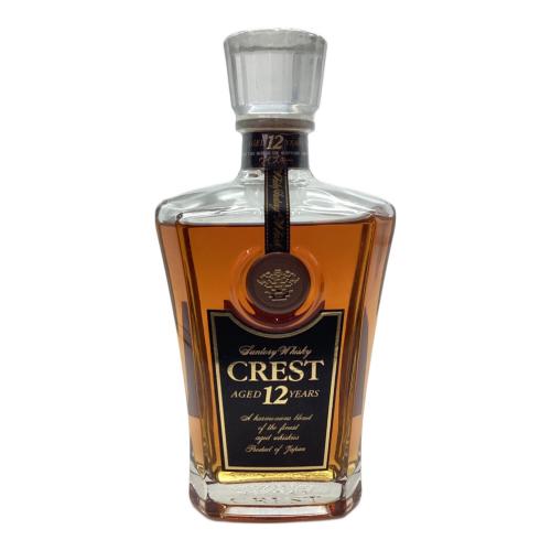 SUNTORY (サントリー) CREST ジャパニーズウィスキー 12年 700ml