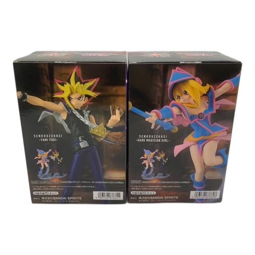 バンダイナムコ 遊戯王デュエルモンスターズ 戦光絶景 武藤遊戯＆ブラックマジシャンガールセット フィギュア