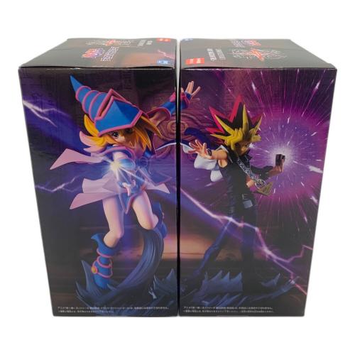 バンダイナムコ 遊戯王デュエルモンスターズ 戦光絶景 武藤遊戯＆ブラックマジシャンガールセット フィギュア